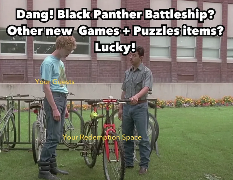 Redemption Refreshes - Nepoleon Dynamite Meme