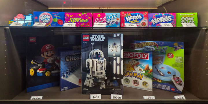 Well Stocked Redemption Counter Display Case
