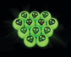 Alien Glow In The Dark Bounce Ball 1.75in