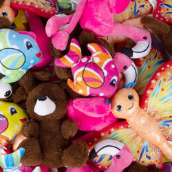 Small Plush Animals Mix 7-8In