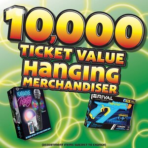 10000 Ticket Hanging Merchandi