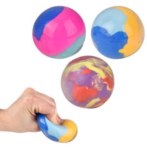 Squish Ball W Clay 2.5In Asmt