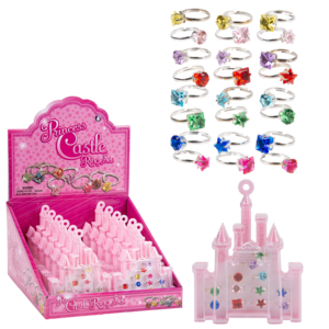 Princess Castle Ring Set Asmt