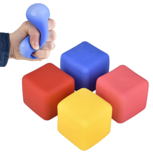 Squeeze Cube 2In Asmt