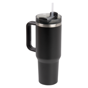 Black 40Oz Tumbler W Handle