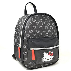 Hello Kitty Blk Deluxe 10In Ba