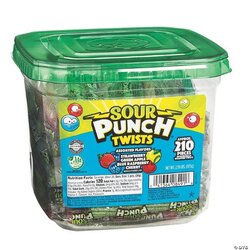 Sour Punch® Twists 210ct Tub Asmt