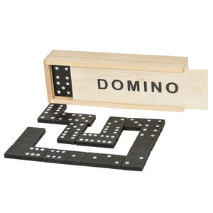 Domino Set In Wood Box