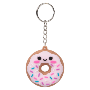 Frosted Donut Keychain 1.5In A