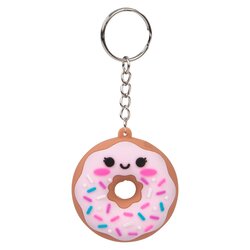 Frosted Donut Keychain 1.5In A