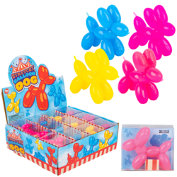 Rubber Balloon Dog 2.5in Asmt