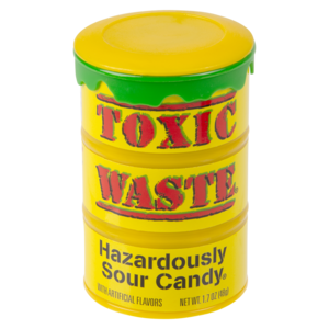 P- Toxic Waste Sour Candy Drum