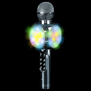 Metallic Karaoke Microphone