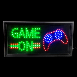 Game On LED Light 19 X 10in