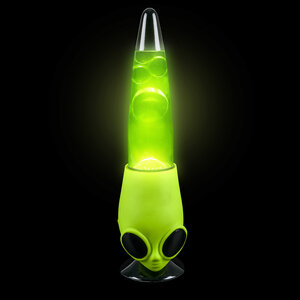 Alien Head Motion Lamp 13In