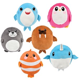Reversible Sealife 15In Asmt