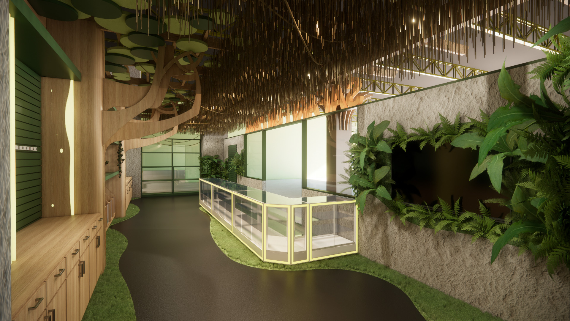 Indoor Amusement Park Virginia Custom Render 1