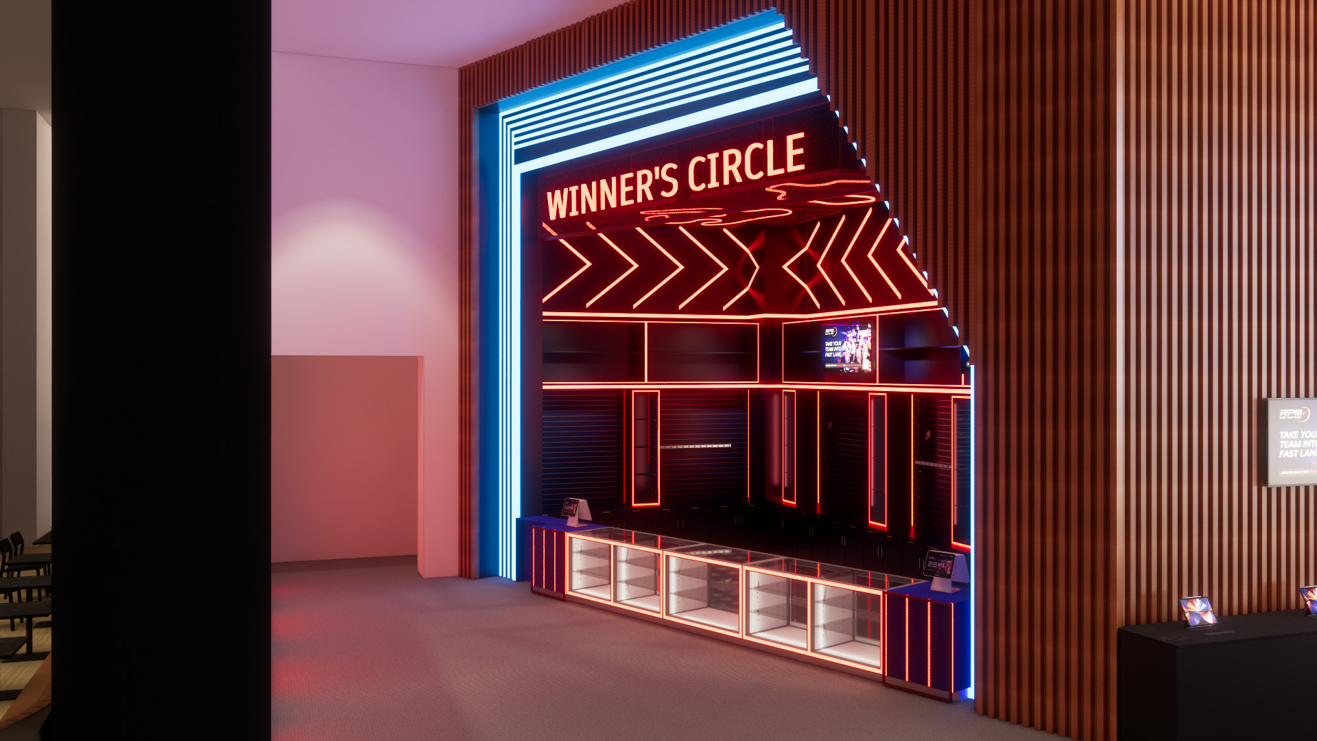 Indoor Karting Illinois Custom Render